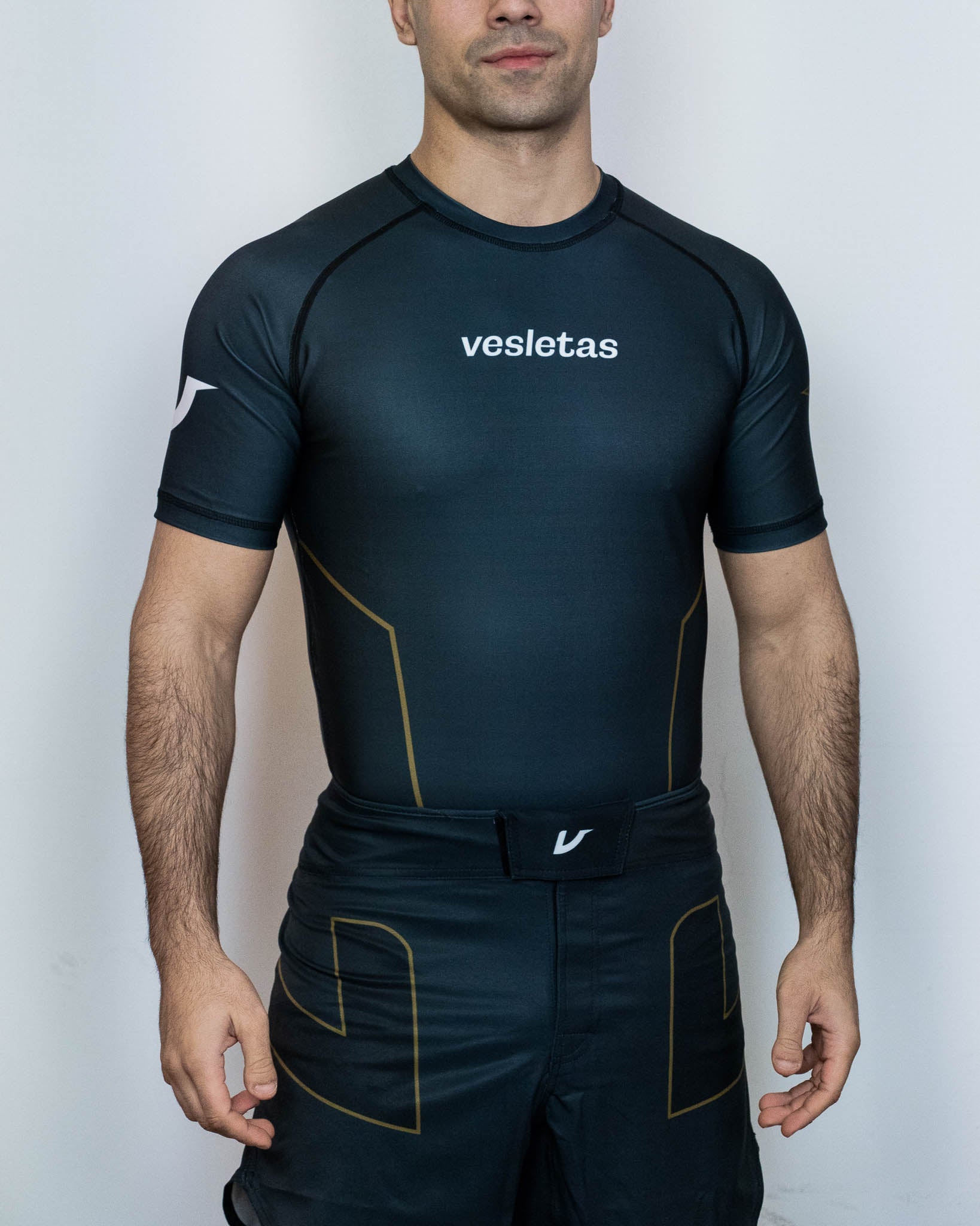 Rashguard Schwarz